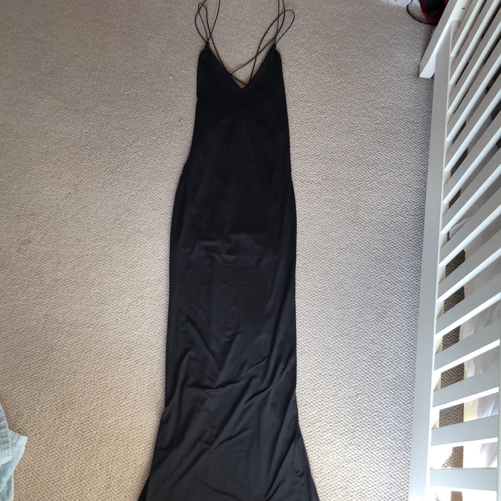 Black formal dress